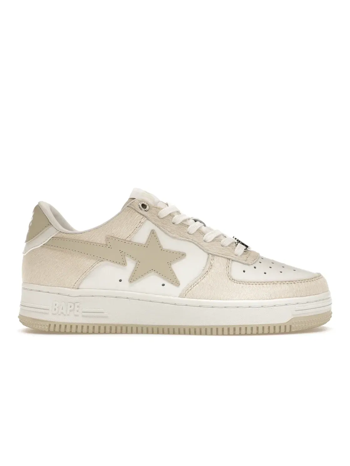 Мужские кроссовки с замшевым верхом A Bathing Ape BAPE Sta BAPE — изображение 1 из 4, бежевый