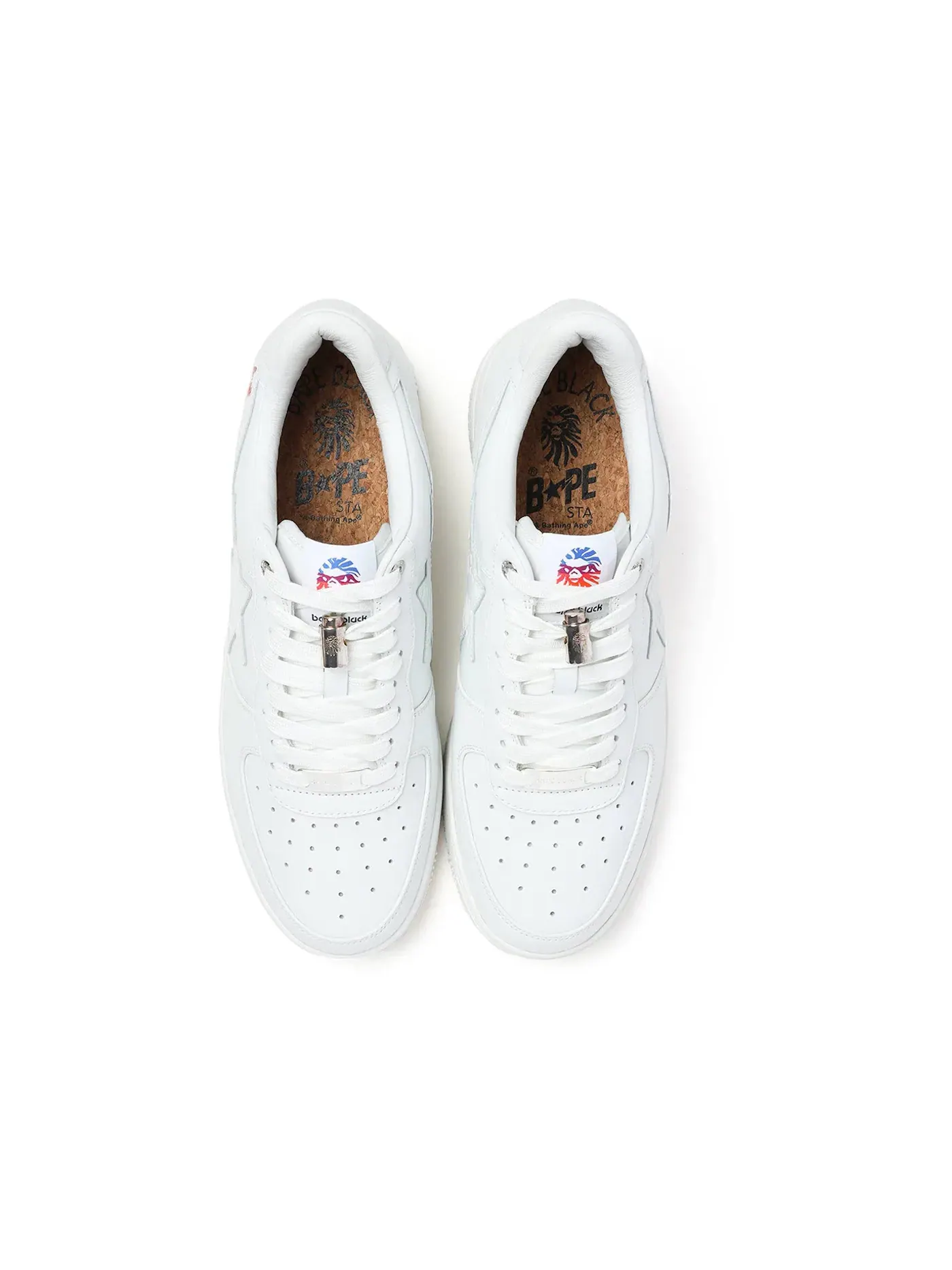 Мужские кроссовки Lifestyle A Bathing Ape BAPE Sta BAPE — изображение 3 из 3, белый//серебристый