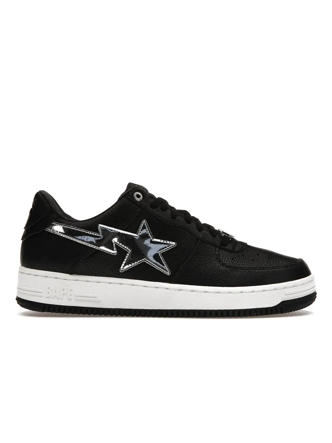 Мужские кроссовки Lifestyle A Bathing Ape BAPE Sta BAPE — изображение 1 из 4, черный/серебристый/белый