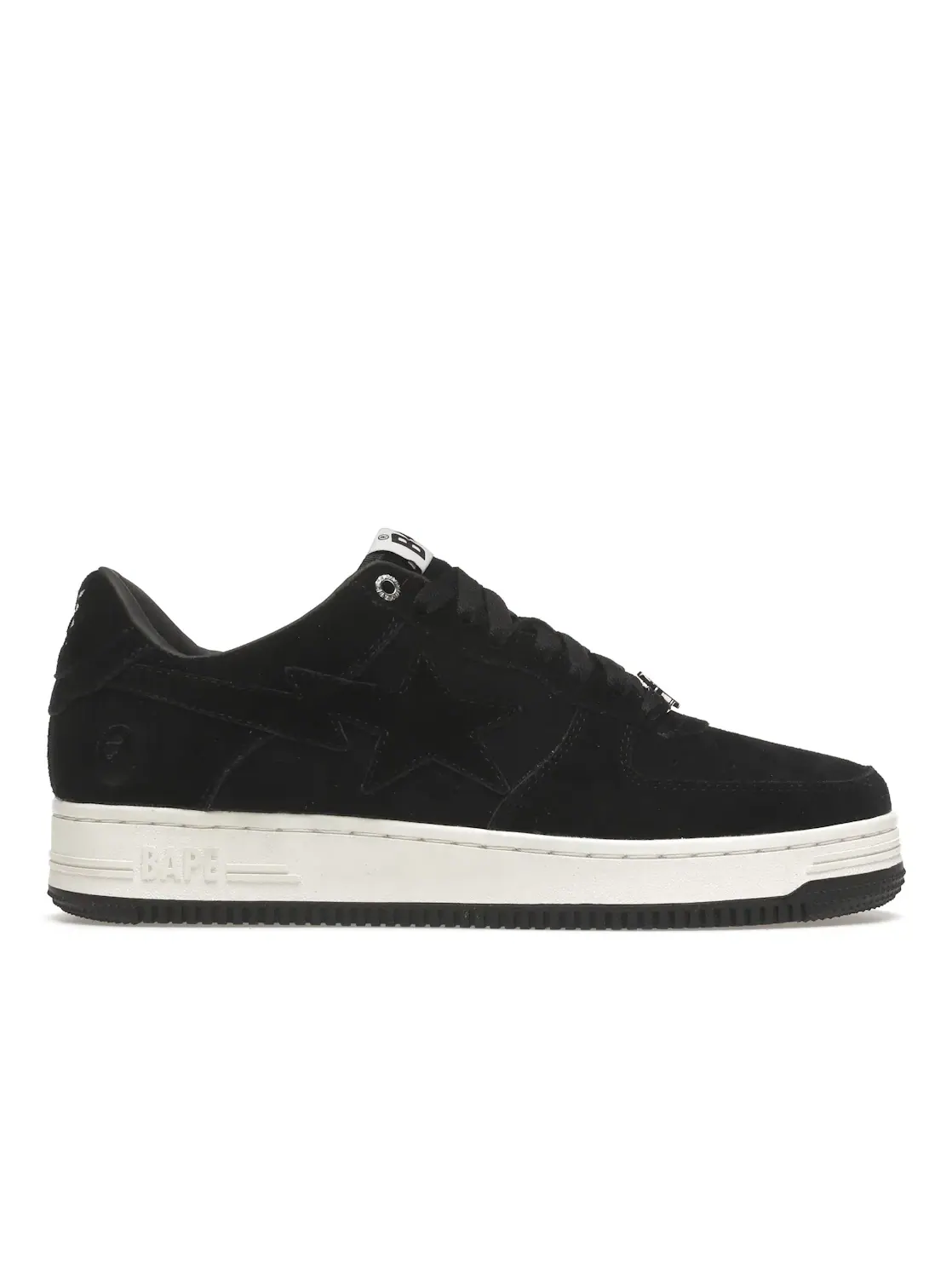 Мужские кроссовки Lifestyle A Bathing Ape BAPE Sta BAPE — изображение 1 из 4, черный/белый/серебристый