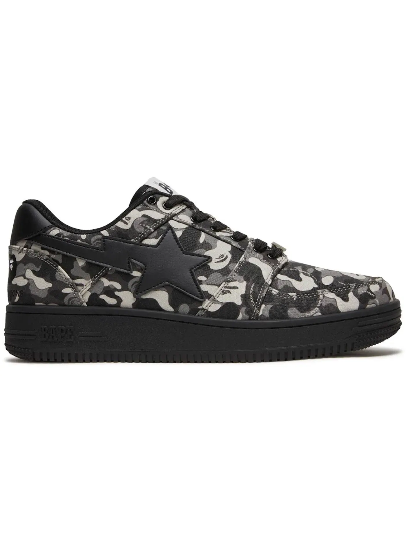 Мужские кроссовки Lifestyle A Bathing Ape BAPE Sta BAPE — изображение 1 из 1, черный/серый
