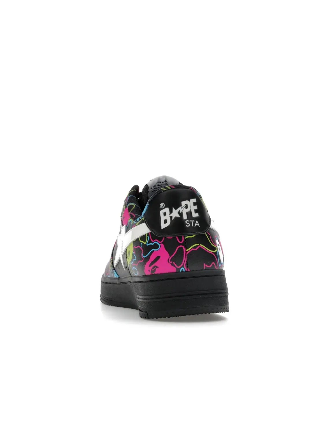 Мужские кроссовки Lifestyle A Bathing Ape BAPE Sta BAPE — изображение 4 из 4, черный/мульти