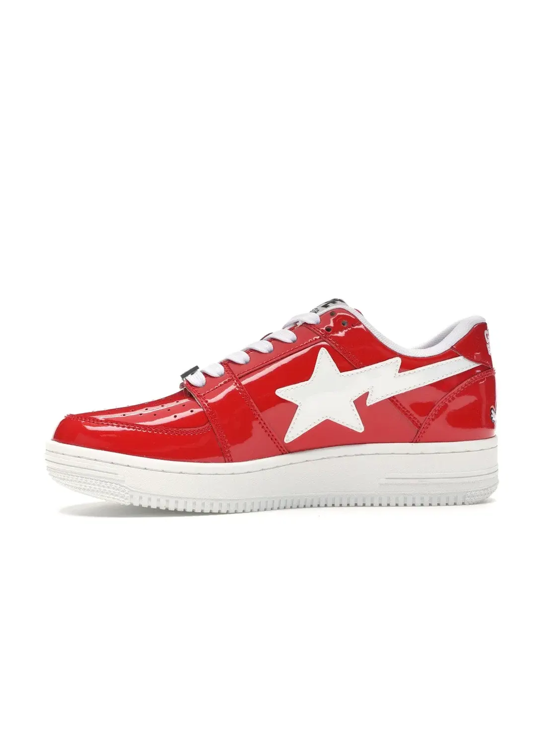 Мужские кроссовки Lifestyle A Bathing Ape BAPE Sta Low BAPE — изображение 3 из 4, красный/белый