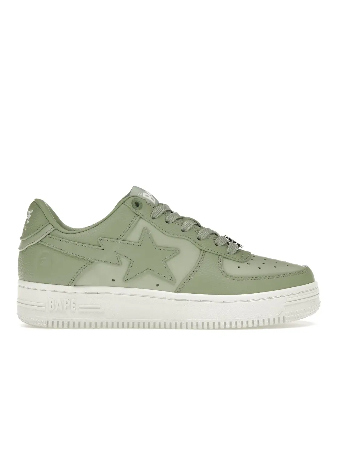 Мужские кроссовки Lifestyle A Bathing Ape BAPE Sta BAPE — изображение 1 из 4, зеленый/зеленый