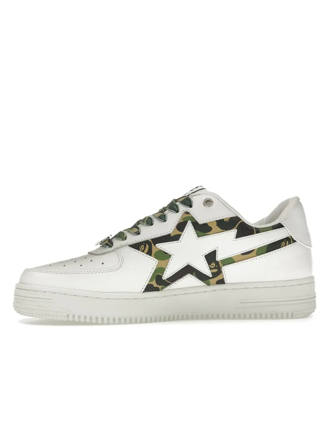 Мужские кроссовки Lifestyle A Bathing Ape BAPE Sta BAPE — изображение 3 из 4, белый/зеленый