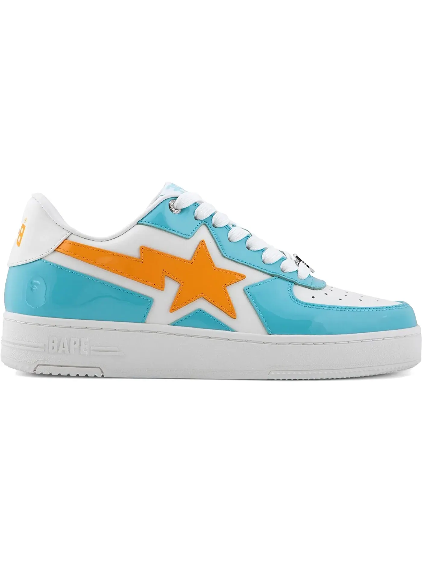 Мужские кроссовки Lifestyle A Bathing Ape BAPE Sta Icon Low BAPE — изображение 1 из 1, синий