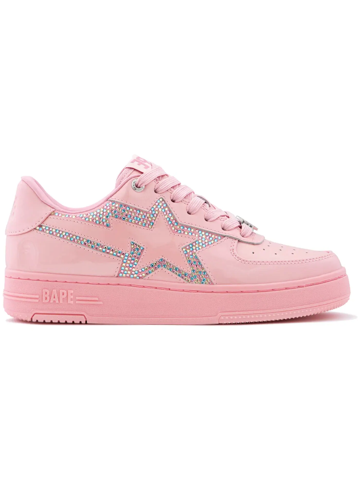 Мужские кроссовки Lifestyle BAPE A Bathing Ape BAPE Sta Icon Low #3 — изображение 1 из 1, розовый