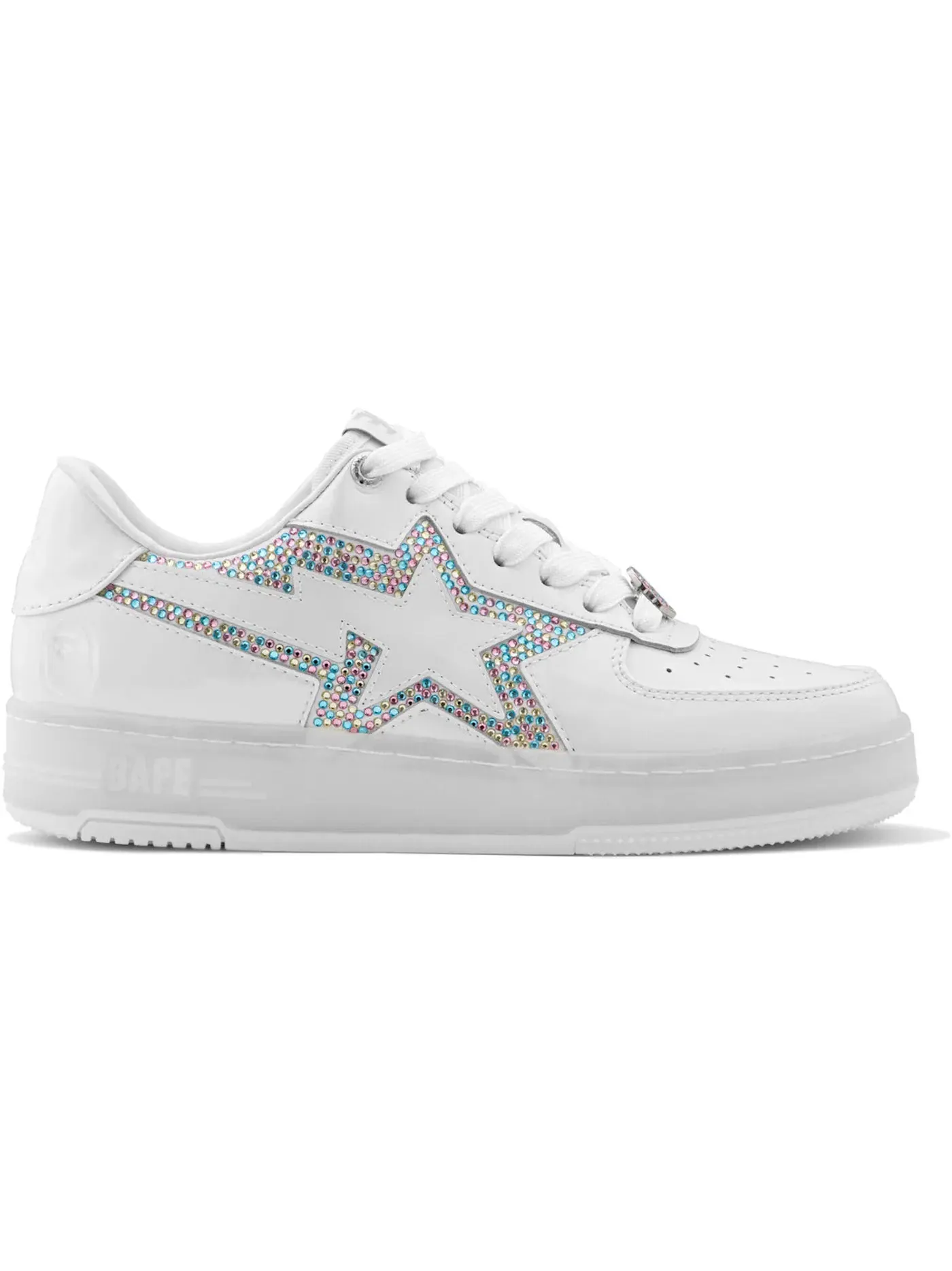 Мужские кроссовки Lifestyle BAPE A Bathing Ape BAPE Sta Icon Low #3 — изображение 1 из 1, белый