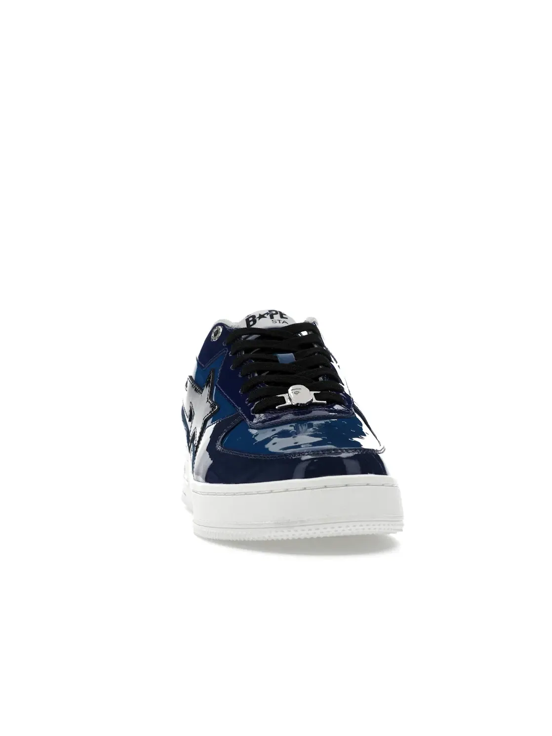 Мужские кеды Lifestyle с низким профилем A Bathing Ape BAPE Sta Icon Low BAPE — изображение 2 из 4, темно-синий/синий/белый
