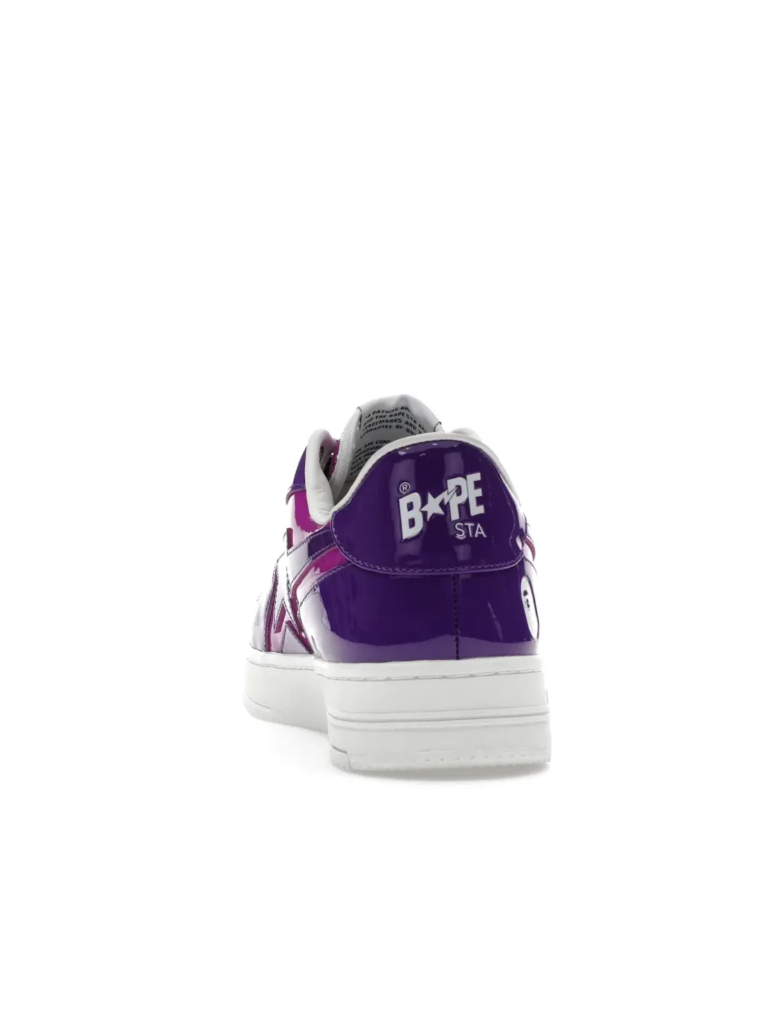 Мужские кроссовки с перфорированным носком BAPE A Bathing Ape BAPE Sta Icon Low — изображение 4 из 4