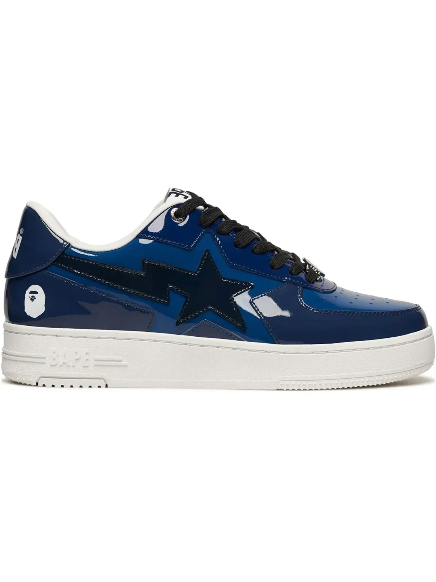 Мужские кроссовки Lifestyle A Bathing Ape BAPE Sta Icon BAPE — изображение 1 из 1, темно-синий