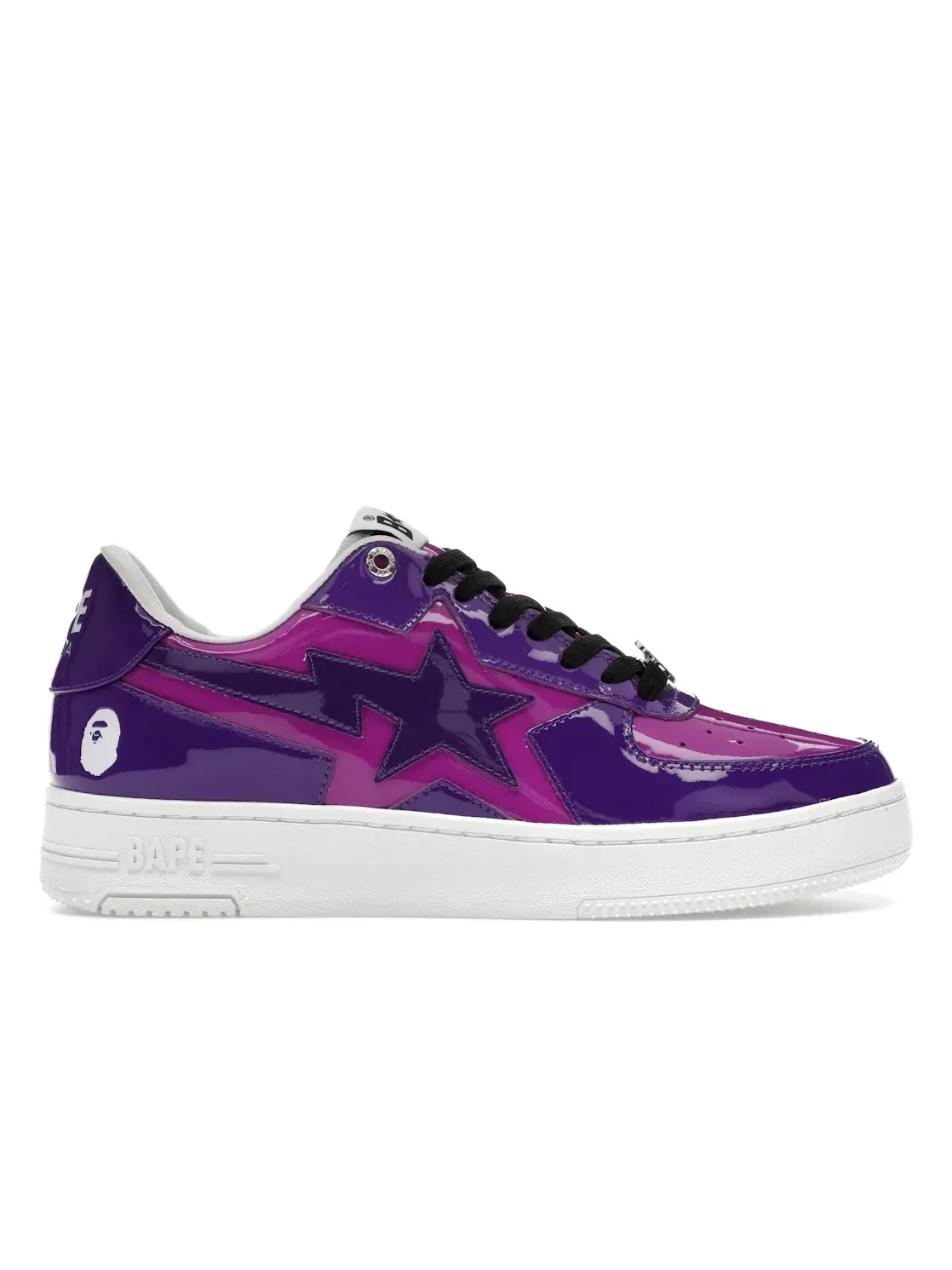 Мужские кроссовки Lifestyle BAPE A Bathing Ape BAPE Sta Icon — изображение 1 из 4, фиолетовый