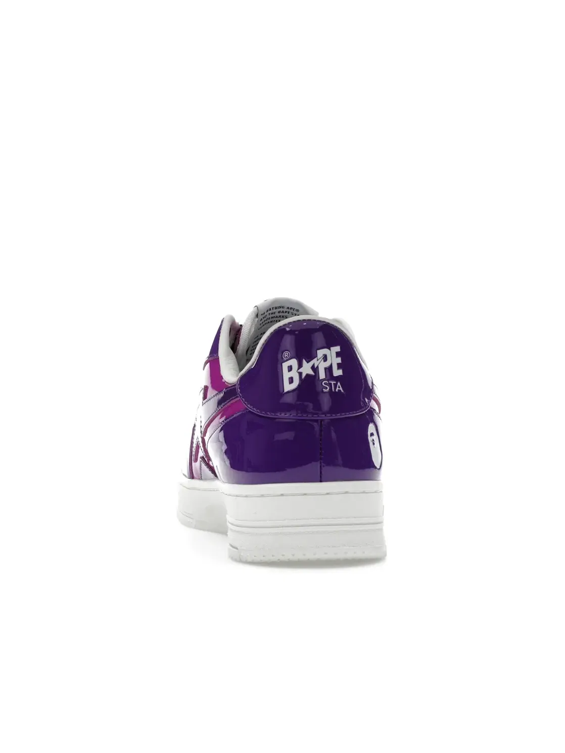 Мужские кроссовки Lifestyle BAPE A Bathing Ape BAPE Sta Icon — изображение 4 из 4, фиолетовый