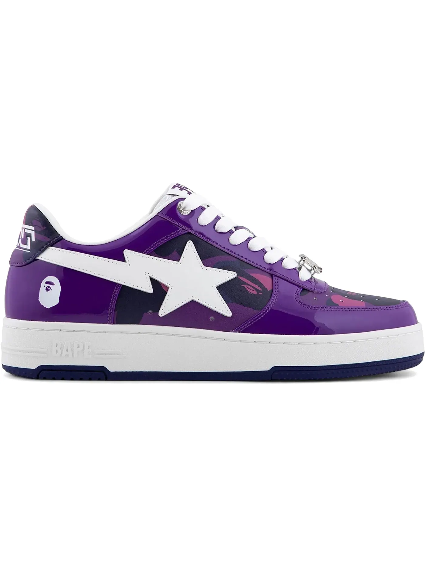 Мужские кроссовки Lifestyle A Bathing Ape BAPE Sta BAPE — изображение 1 из 3, фиолетовый