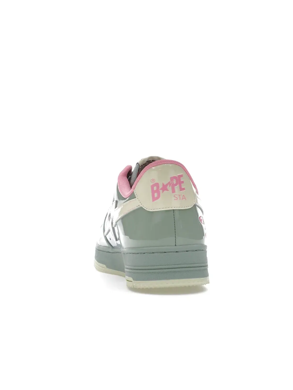 Мужские кроссовки Lifestyle A Bathing Ape BAPE Sta BAPE — изображение 4 из 4, зеленый розовый