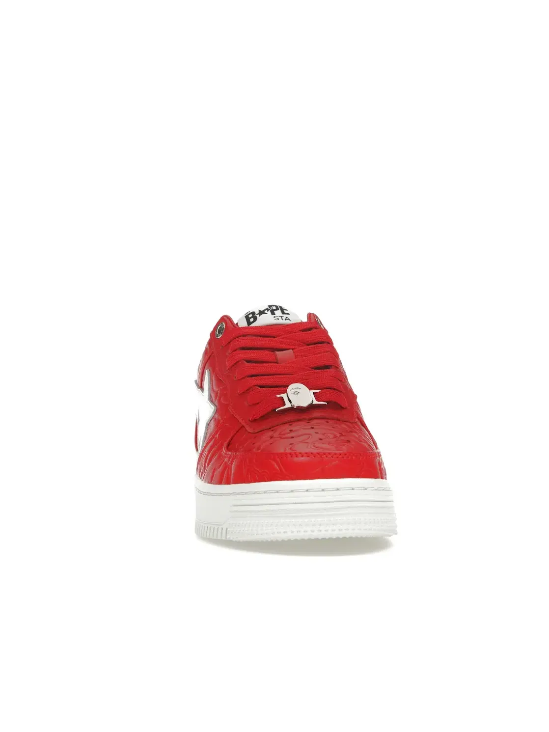 Мужские кроссовки Lifestyle с принтом A Bathing Ape BAPE Sta Low BAPE — изображение 2 из 4, красный/белый