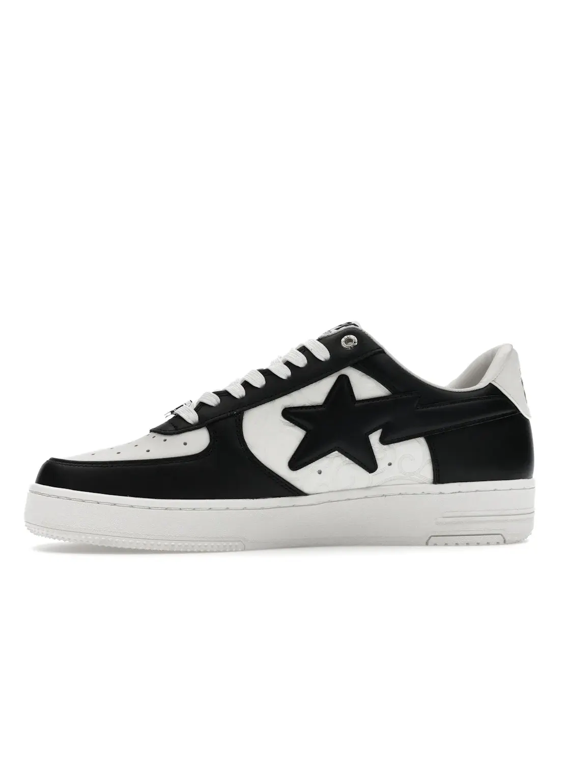 Мужские кроссовки с камуфляжным принтом A Bathing Ape BAPE Sta Low BAPE — изображение 3 из 4, белый/черный