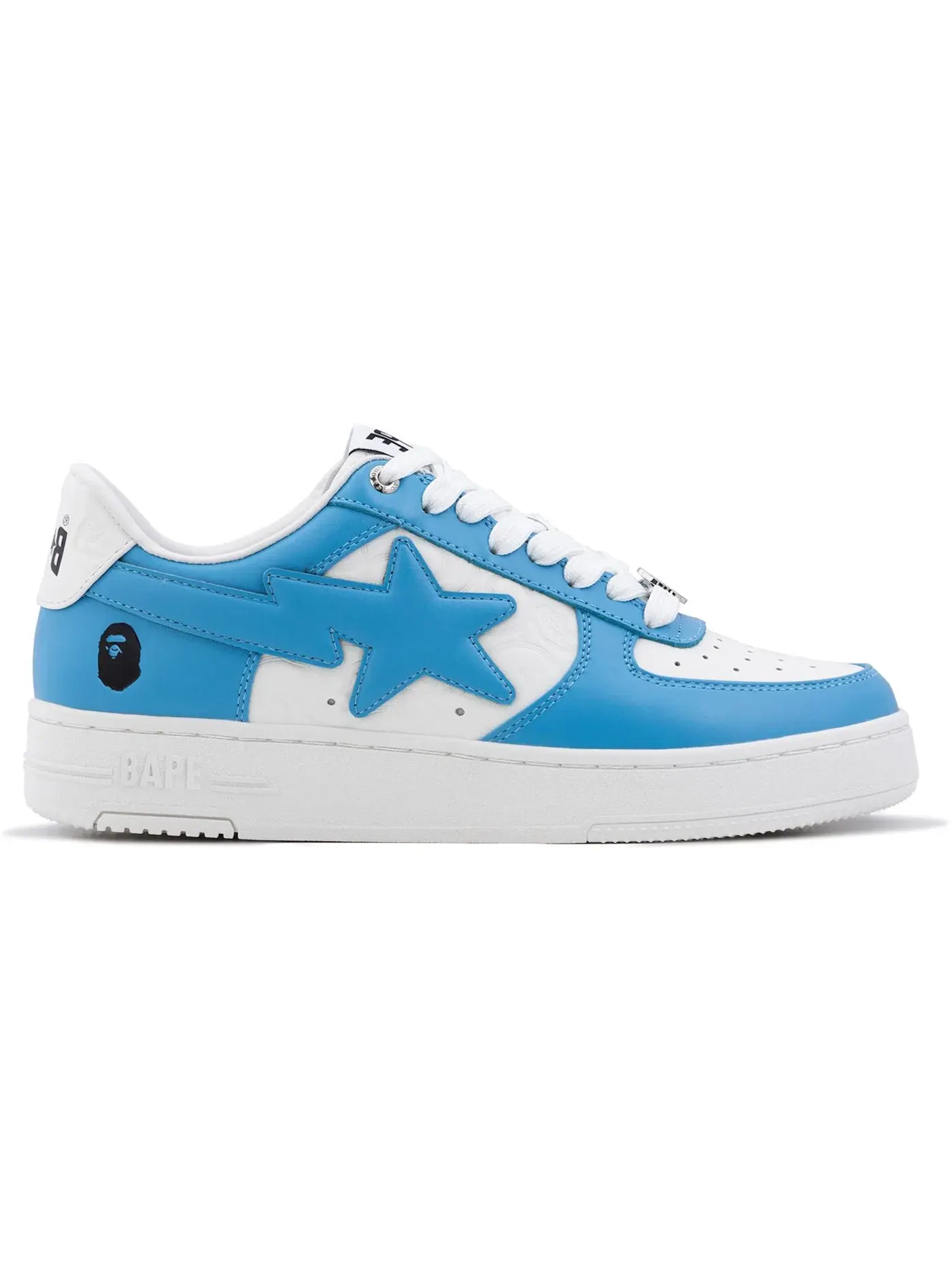 Мужские кроссовки Lifestyle BAPE A Bathing Ape BAPE Sta Low — изображение 1 из 1, белый/синий