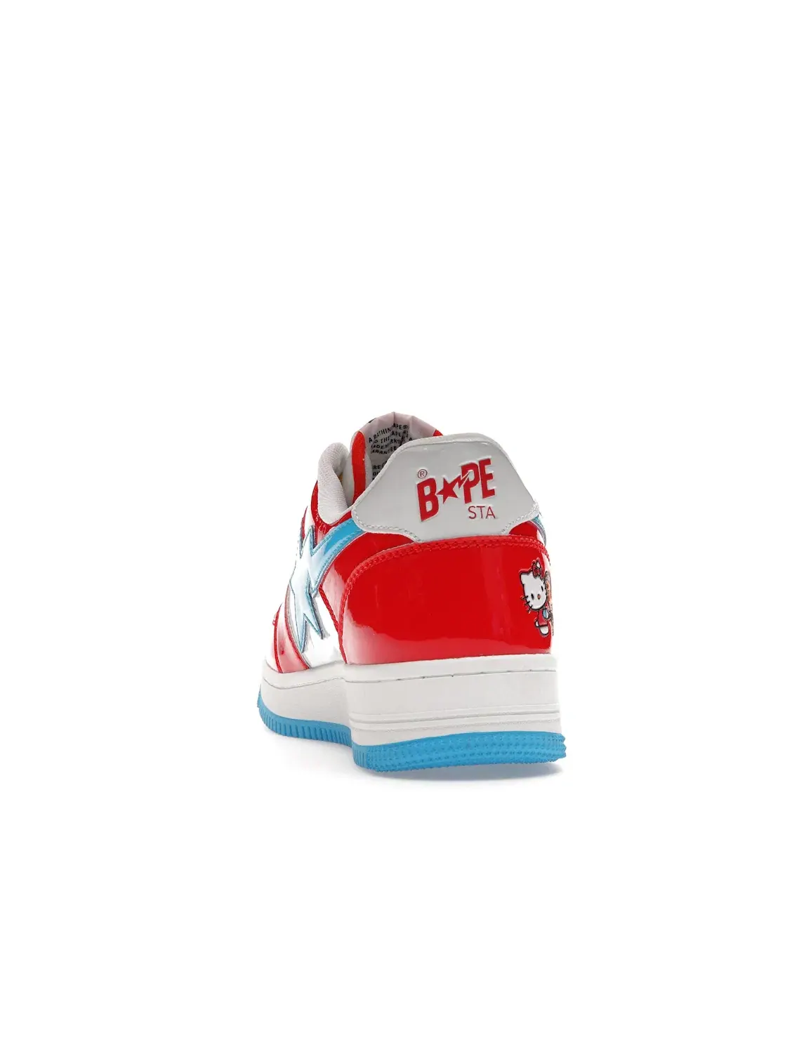 Мужские кроссовки Lifestyle A Bathing Ape BAPE Sta Low BAPE — изображение 4 из 4, красный/синий/желтый