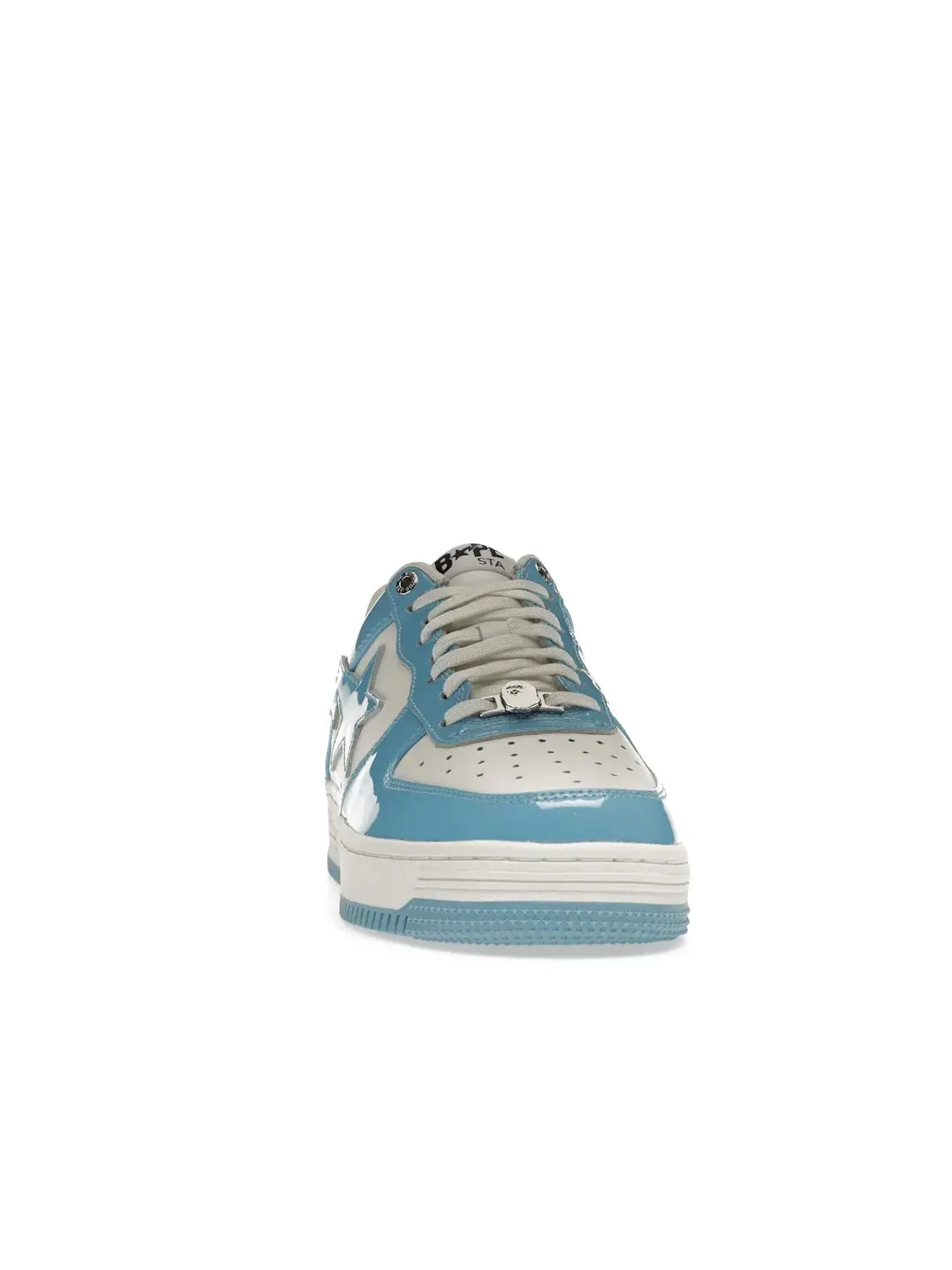 Мужские кроссовки Lifestyle с кожаным верхом A Bathing Ape BAPE Sta Low BAPE — изображение 2 из 4, синий/белый