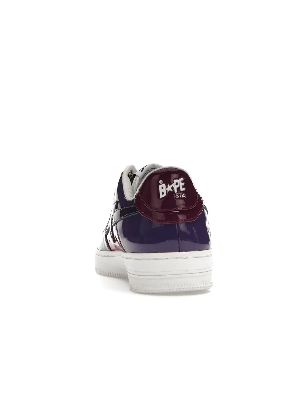 Мужские кроссовки Lifestyle с принтом A Bathing Ape BAPE Sta Low BAPE — изображение 4 из 4, фиолетовый