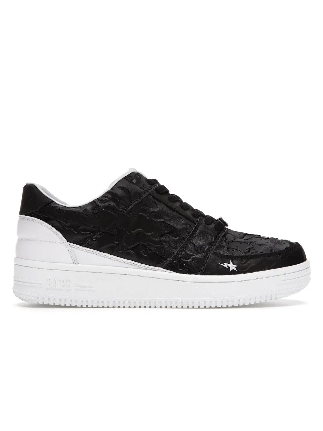 Мужские кроссовки Lifestyle BAPE A Bathing Ape BAPE Sta Low — изображение 1 из 4, черный/белый