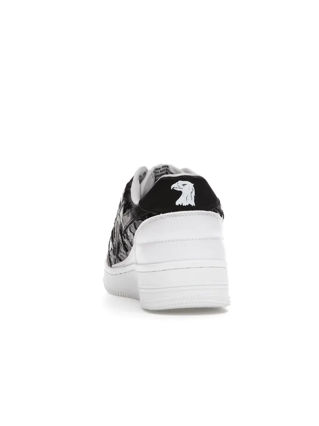 Мужские кроссовки Lifestyle BAPE A Bathing Ape BAPE Sta Low — изображение 4 из 4, черный/белый