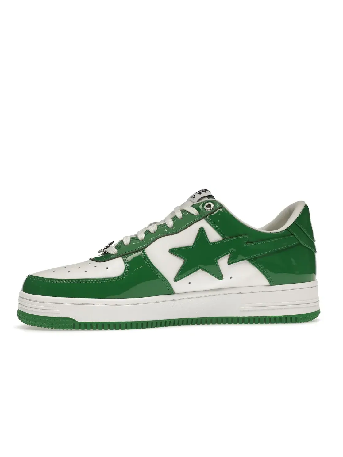 Мужские кроссовки Lifestyle с блестящей отделкой A Bathing Ape BAPE Sta Low BAPE — изображение 3 из 4, зеленый/белый