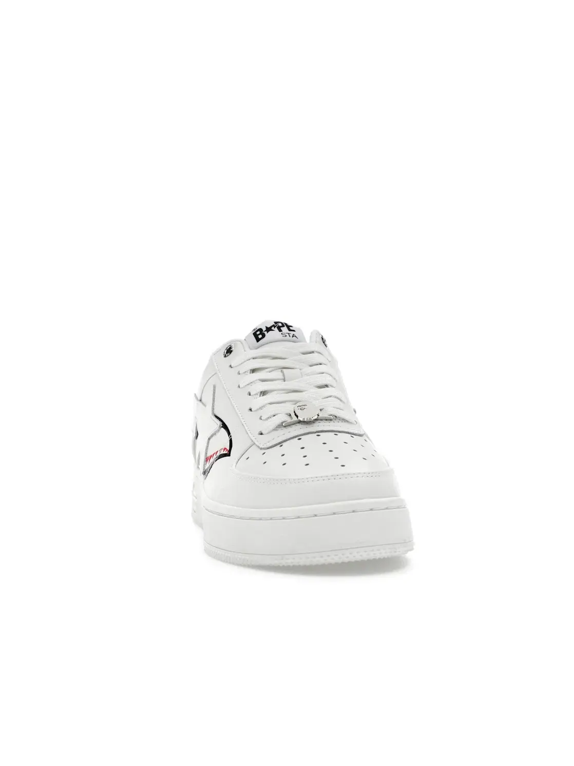 Мужские кроссовки Lifestyle с низким верхом A Bathing Ape BAPE Sta Low — изображение 2 из 4, белый/белый