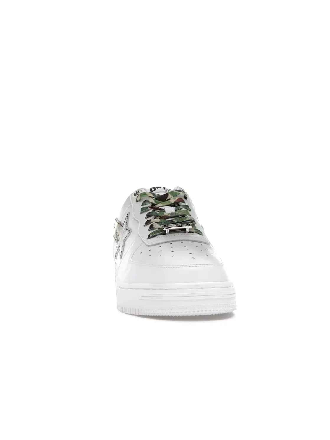 Мужские кроссовки Lifestyle с камуфляжным принтом A Bathing Ape BAPE Sta Low — изображение 2 из 4, белый/белый/зеленый