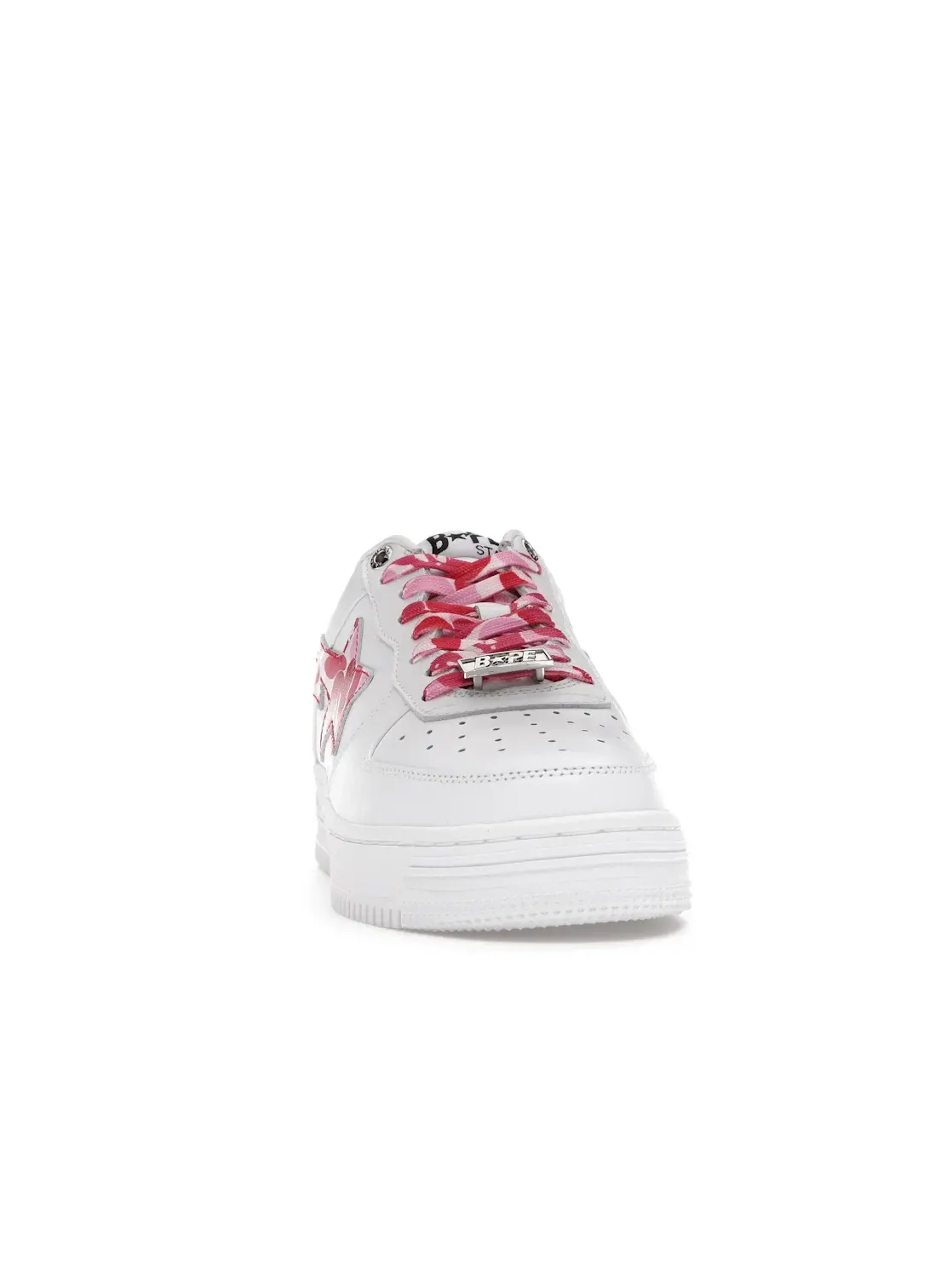 Мужские кроссовки Lifestyle A Bathing Ape BAPE Sta Low BAPE — изображение 2 из 4, белый/белый/розовый