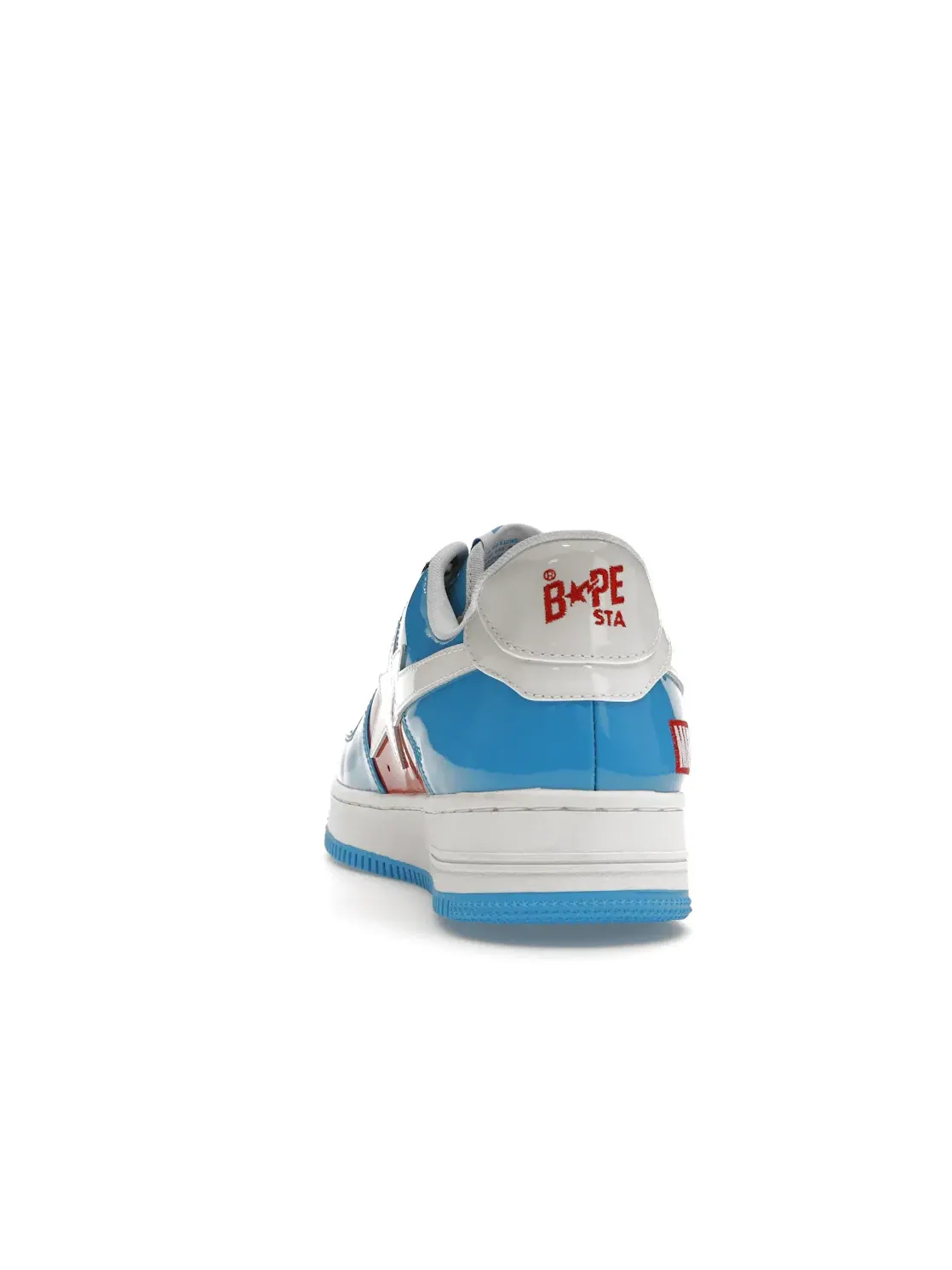 Женские кроссовки Lifestyle с принтом A Bathing Ape BAPE Sta BAPE — изображение 4 из 4, синий/красный