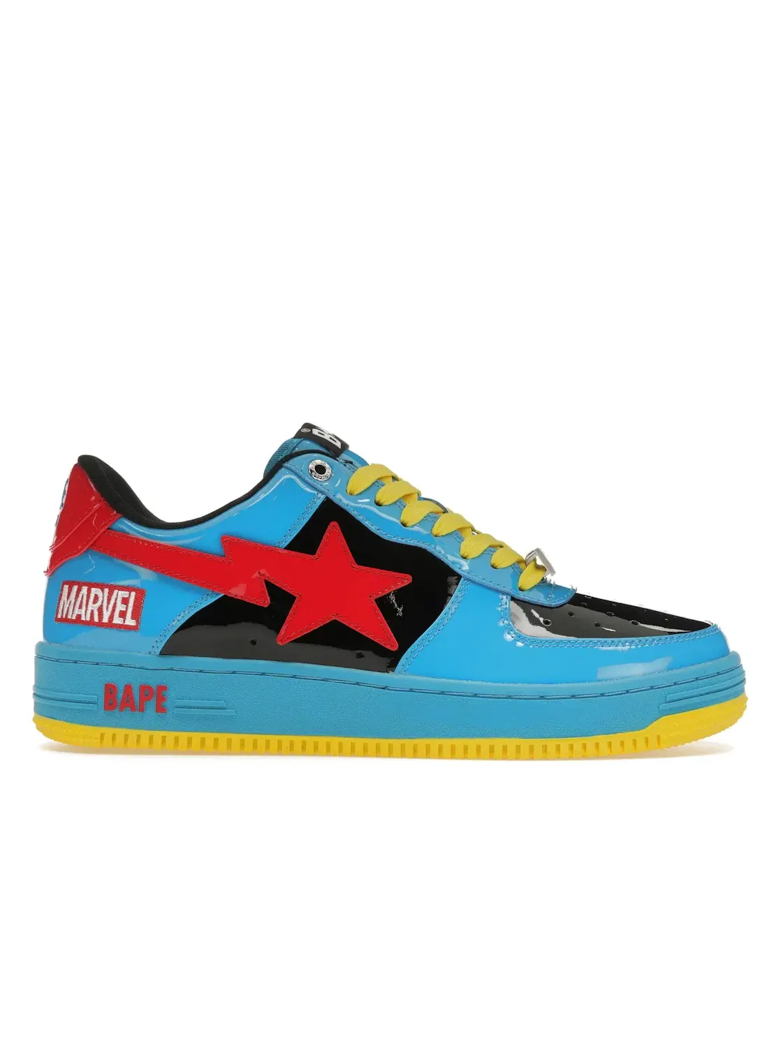 Мужские кроссовки Lifestyle A Bathing Ape BAPE Sta BAPE — изображение 1 из 4, синий/черный/красный