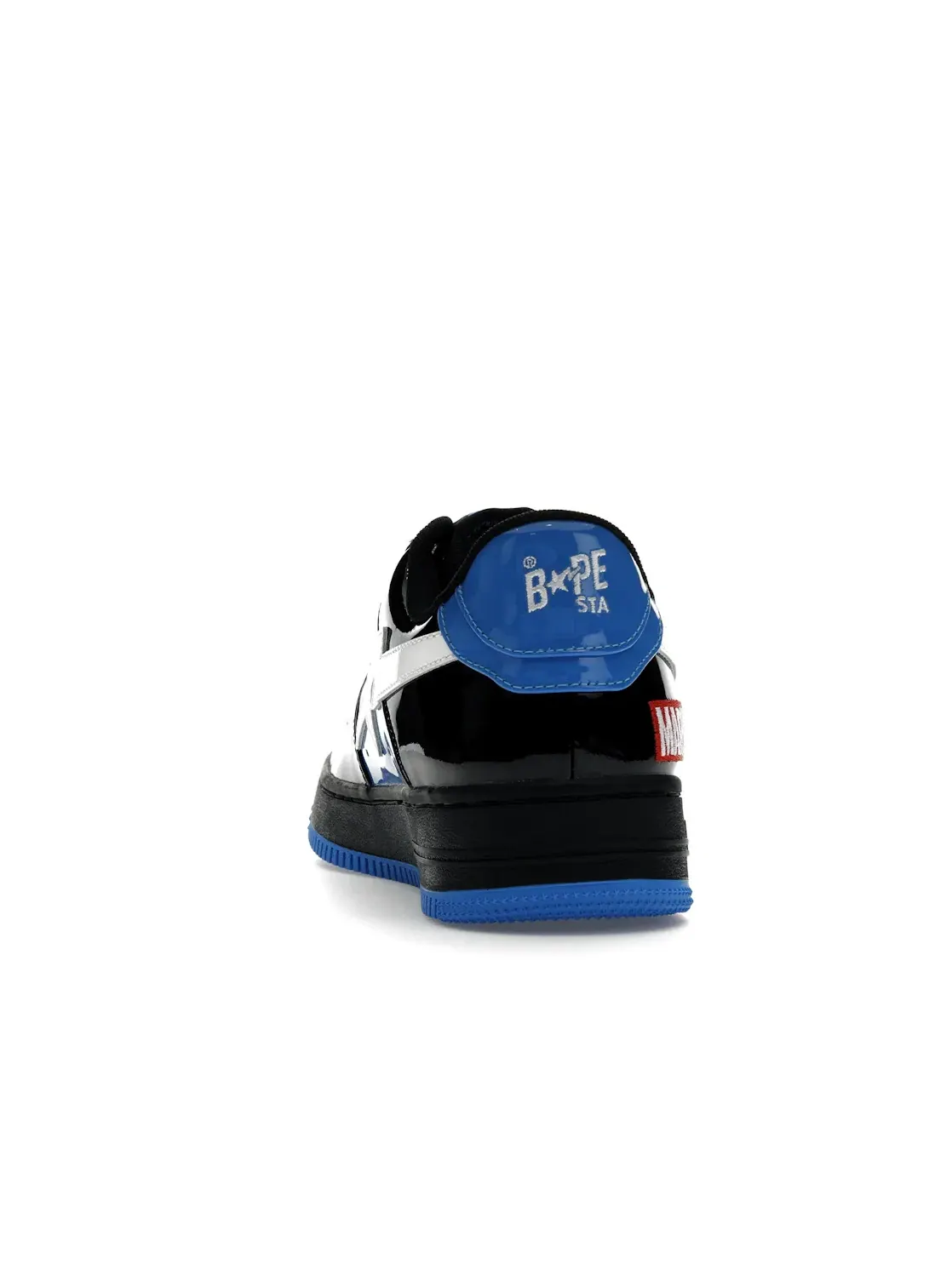 Мужские кроссовки с принтом BAPE Sta A Bathing Ape BAPE — изображение 4 из 4, черный/синий/белый