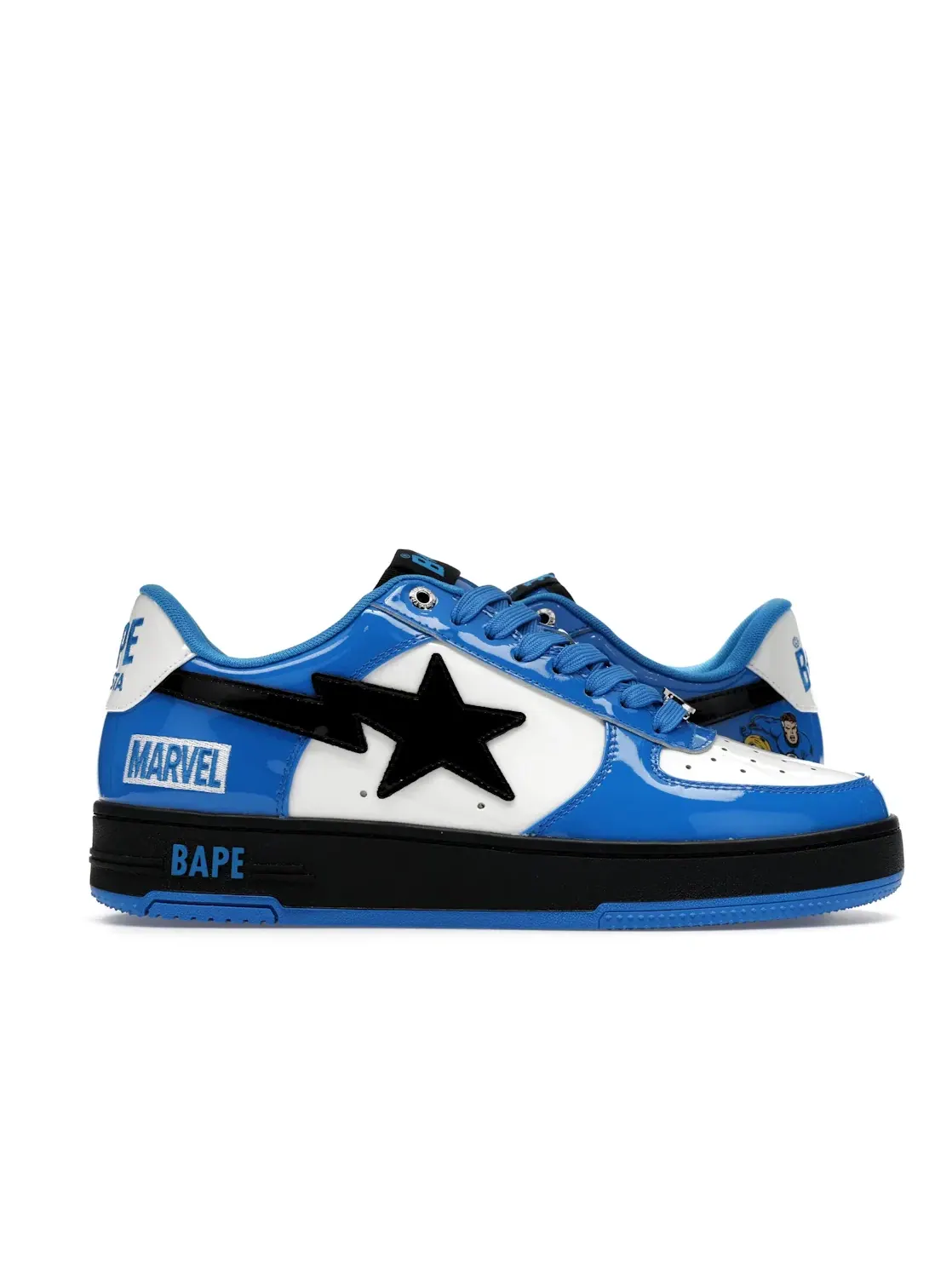 Мужские кроссовки Lifestyle с коллаборацией BAPE Sta A Bathing Ape BAPE Sta — изображение 1 из 4, синий/белый/черный