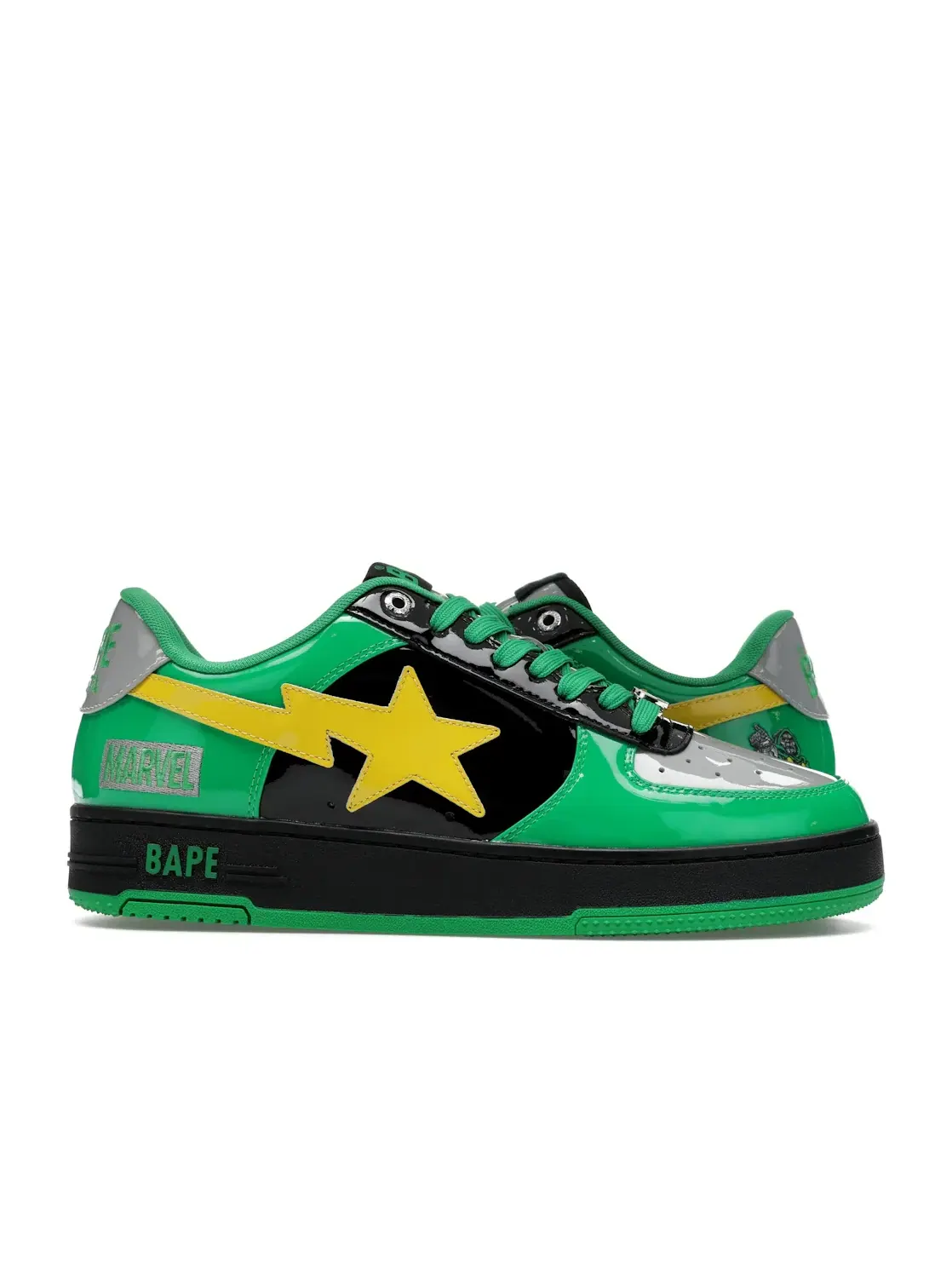 Мужские кроссовки Lifestyle с принтом BAPE A Bathing Ape BAPE Sta — изображение 1 из 4