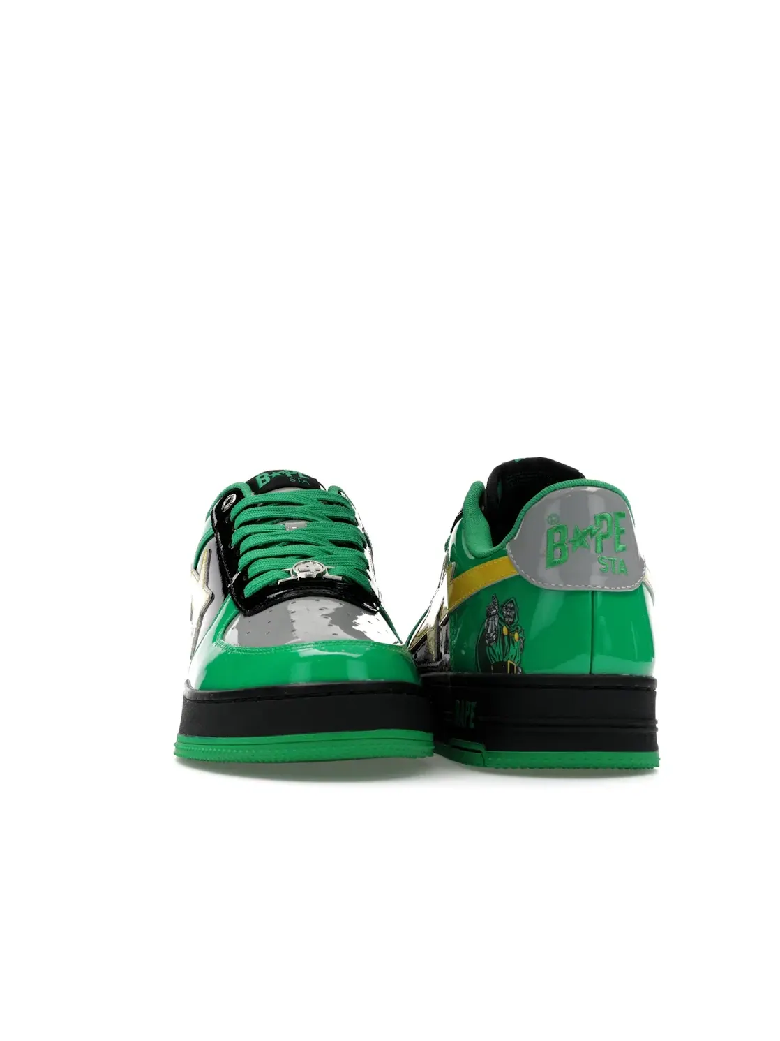 Мужские кроссовки Lifestyle с принтом BAPE A Bathing Ape BAPE Sta — изображение 2 из 4