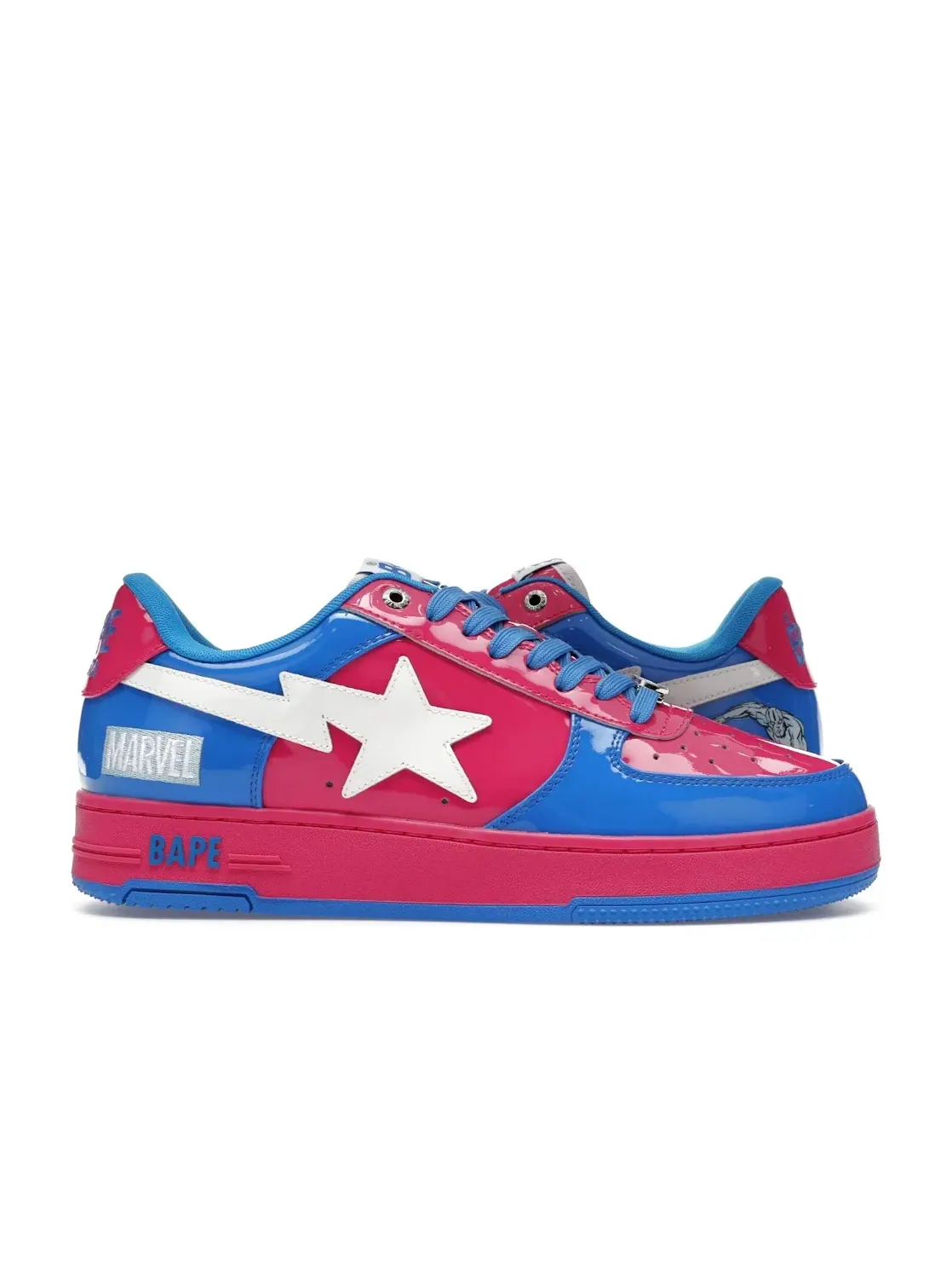 Мужские кроссовки Lifestyle BAPE Sta BAPE — изображение 1 из 4, розовый/синий/белый