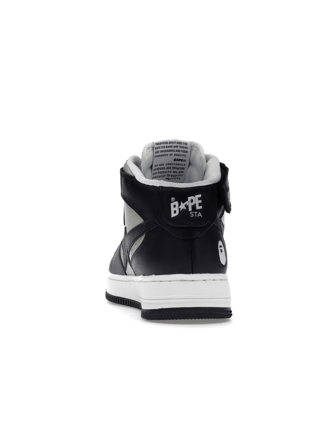 Мужские кроссовки Lifestyle A Bathing Ape BAPE Sta Mid BAPE — изображение 4 из 4, черный/серый/белый