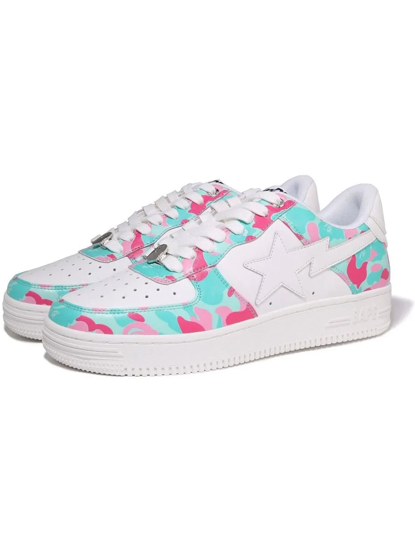 Кроссовки Lifestyle A Bathing Ape BAPE Sta — изображение 1 из 1, розовый/синий/белый