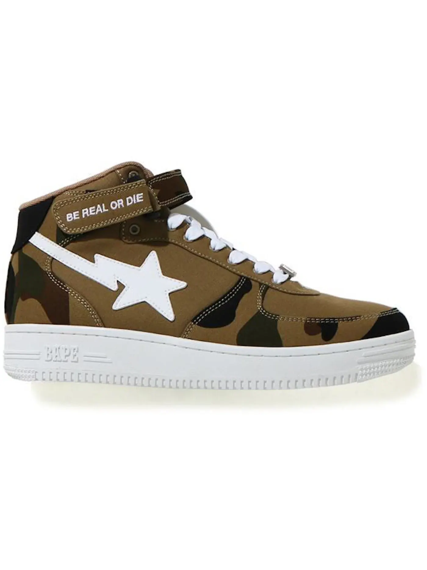 Мужские кроссовки Lifestyle A Bathing Ape BAPE Sta Mid M1 BAPE — изображение 1 из 1, зеленый