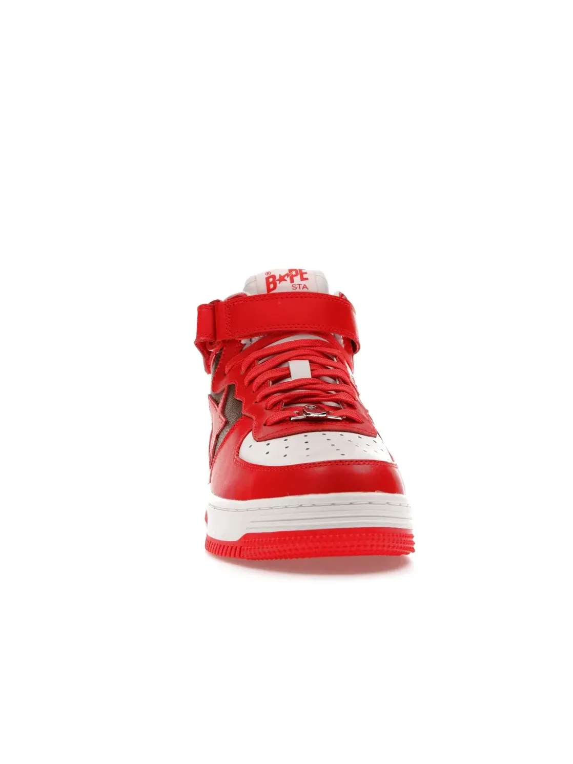 Мужские кроссовки Lifestyle A Bathing Ape BAPE Sta Mid BAPE — изображение 2 из 4, красный/коричневый/белый
