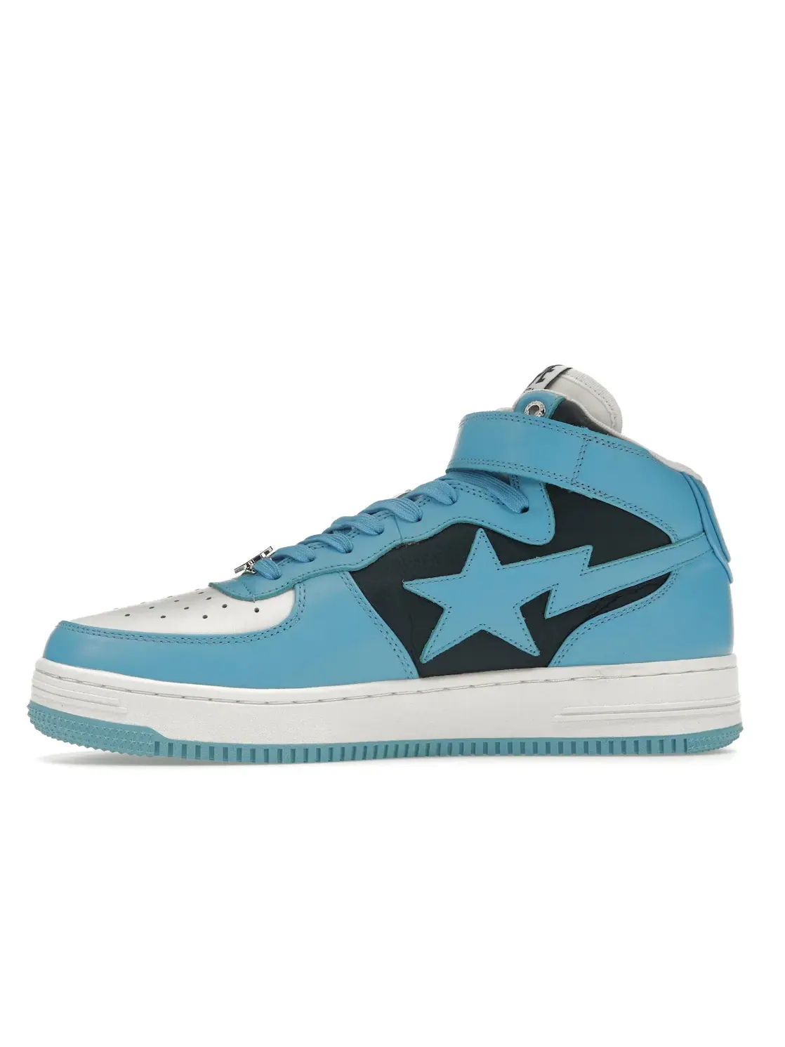 Мужские кроссовки Lifestyle A Bathing Ape BAPE Sta Mid BAPE — изображение 3 из 4, синий белый