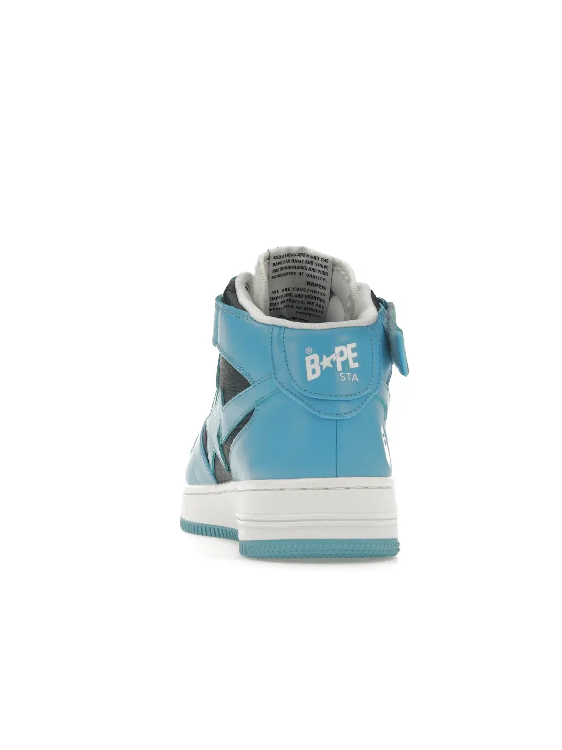 Мужские кроссовки Lifestyle A Bathing Ape BAPE Sta Mid BAPE — изображение 4 из 4, синий белый