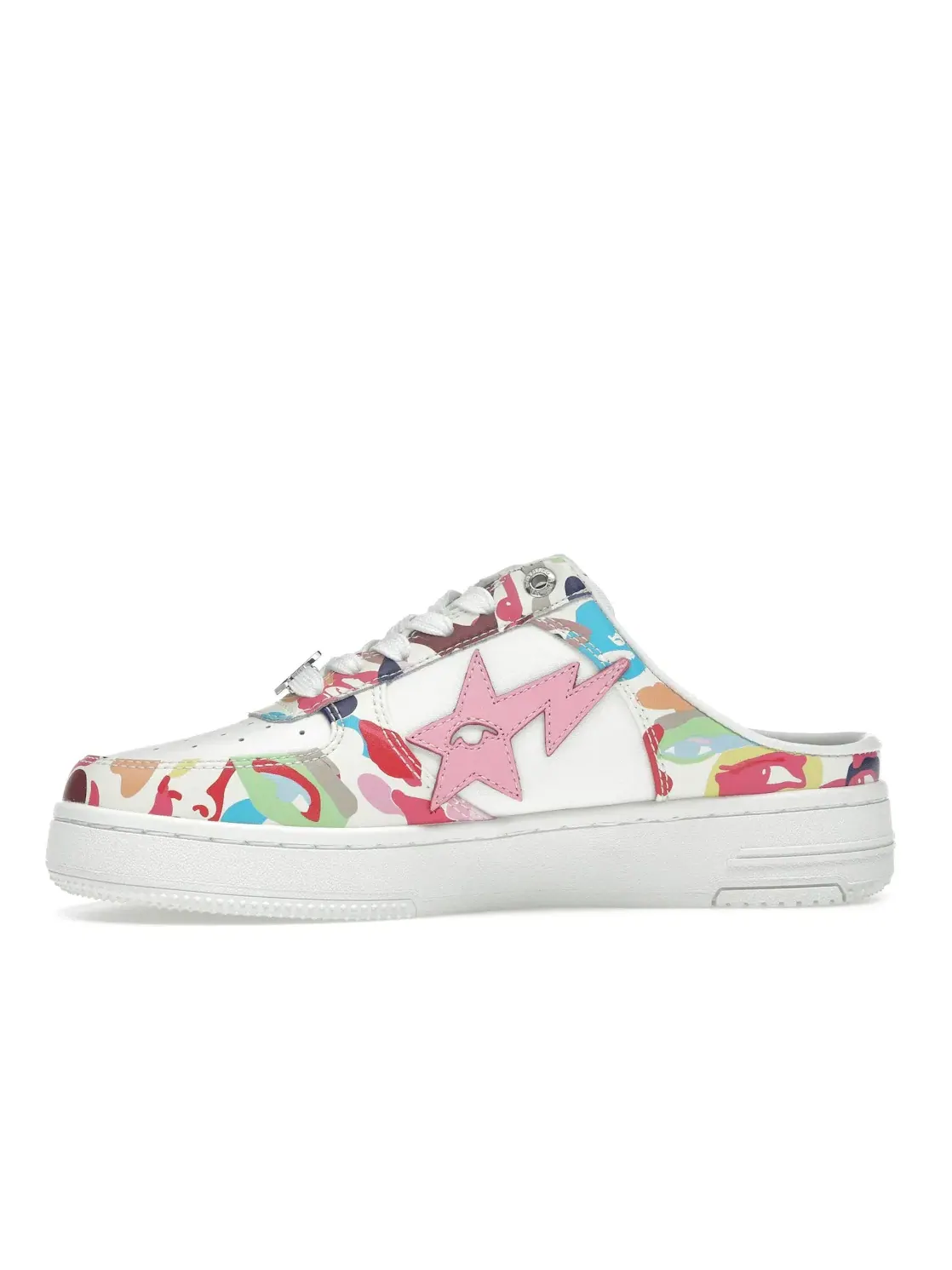 Мужские кроссовки Lifestyle A Bathing Ape BAPE Sta Mule BAPE — изображение 3 из 4, мульти-/белый