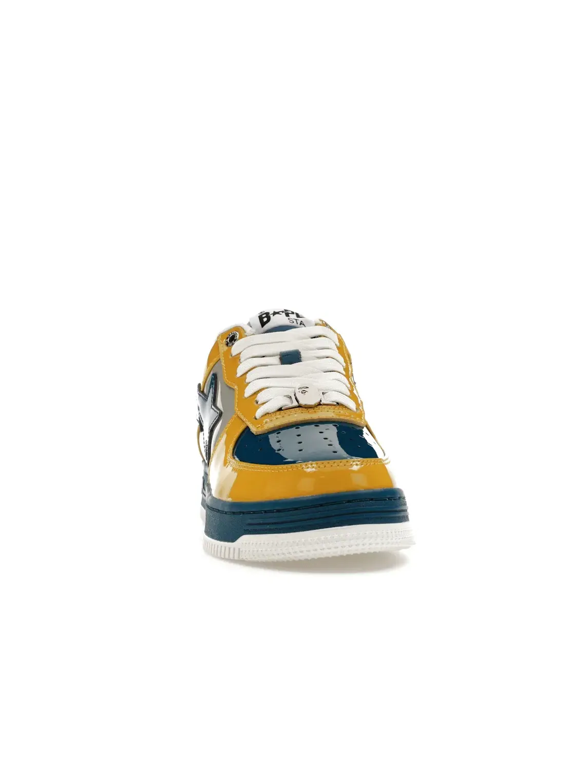 Мужские кроссовки ретро-стиля A Bathing Ape BAPE Sta — изображение 2 из 4, синий/желтый/белый