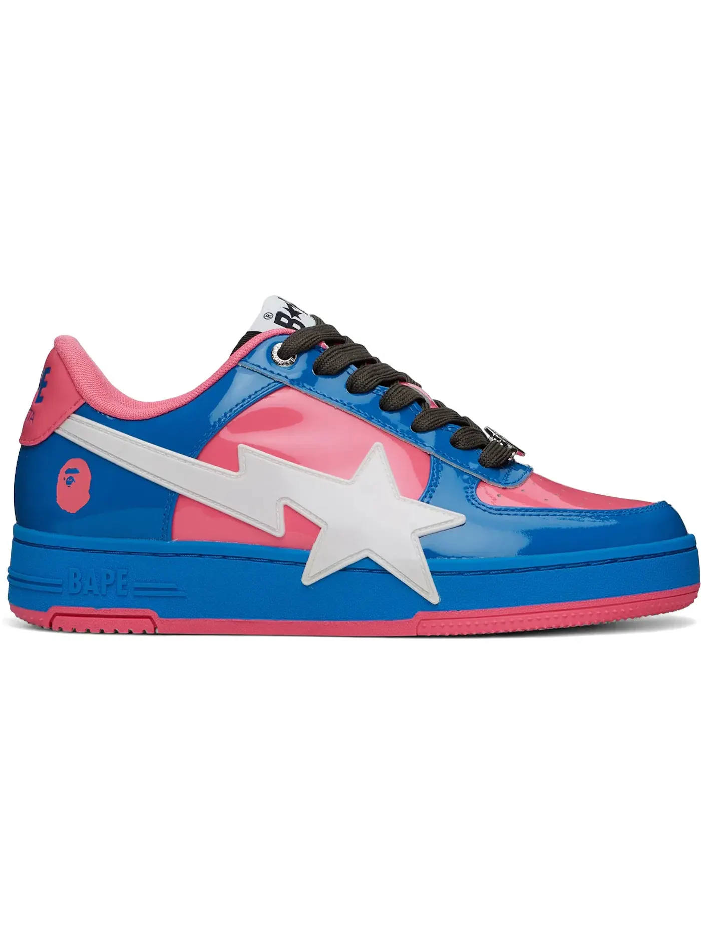 Мужские кроссовки Lifestyle BAPE A Bathing Ape BAPE Sta OS — изображение 1 из 1, синий/розовый