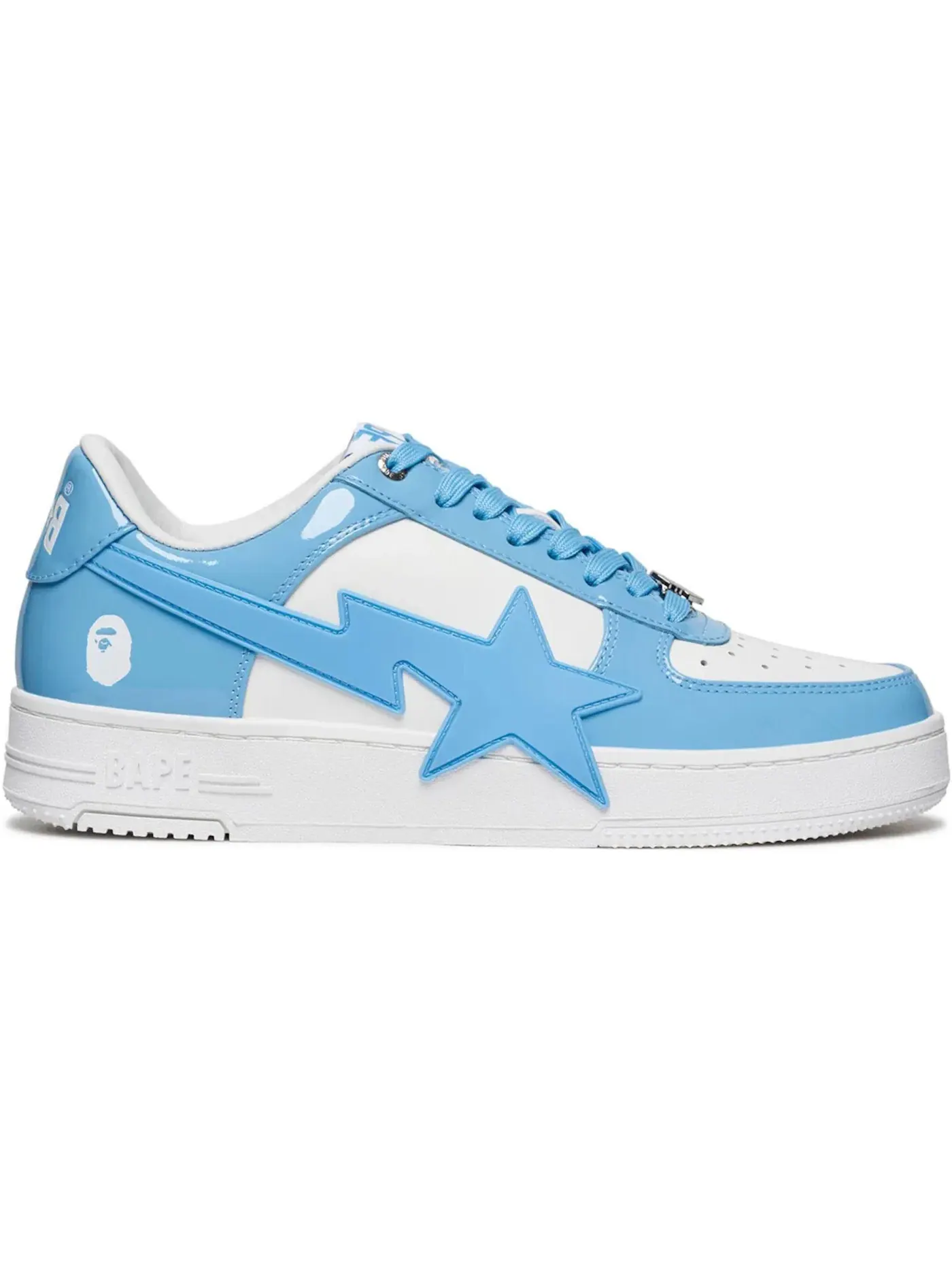 Мужские кроссовки lifestyle с принтом A Bathing Ape BAPE Sta OS BAPE, Sax — изображение 1 из 1