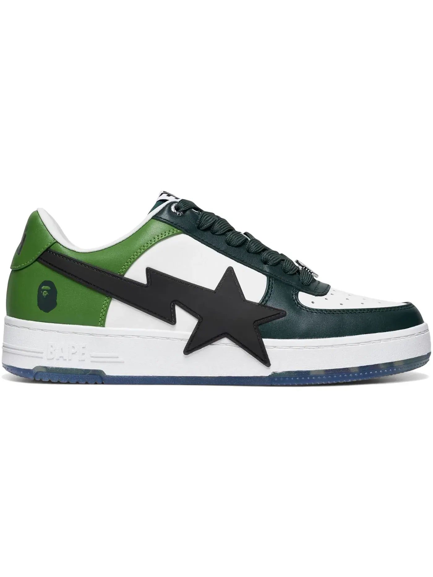 Мужские кроссовки Lifestyle A Bathing Ape BAPE Sta OS BAPE — изображение 1 из 1, зеленый