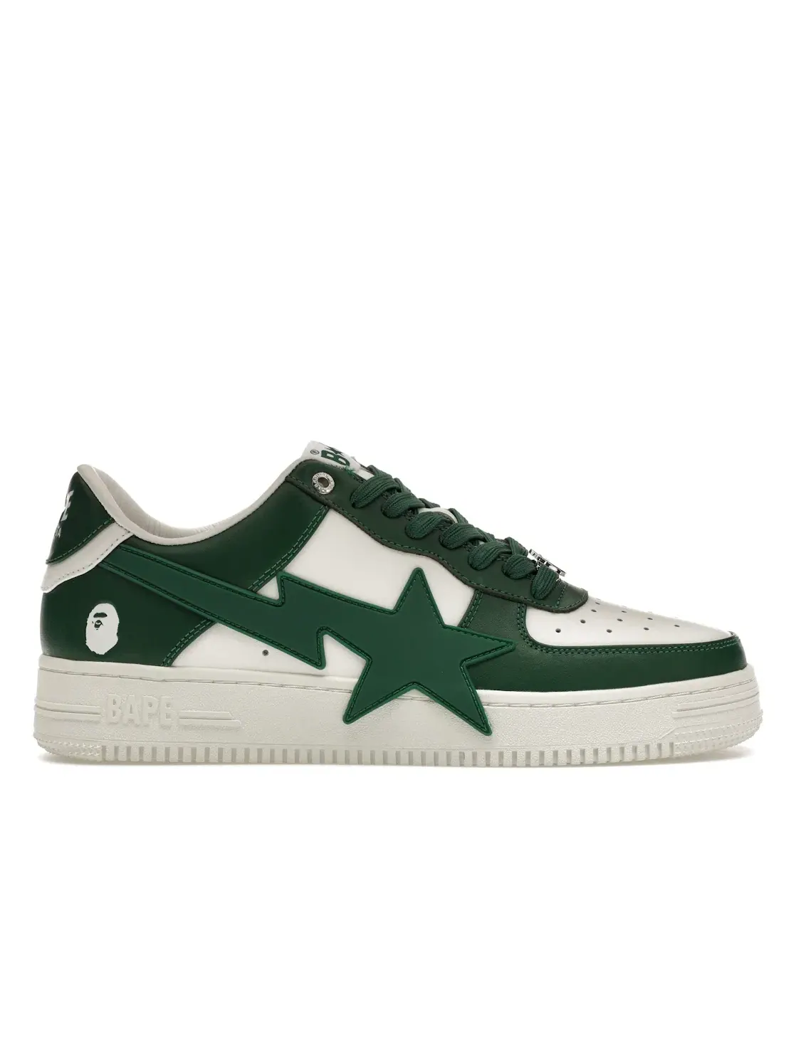 Мужские кроссовки Lifestyle BAPE A Bathing Ape BAPE Sta OS — изображение 1 из 4, зеленый белый